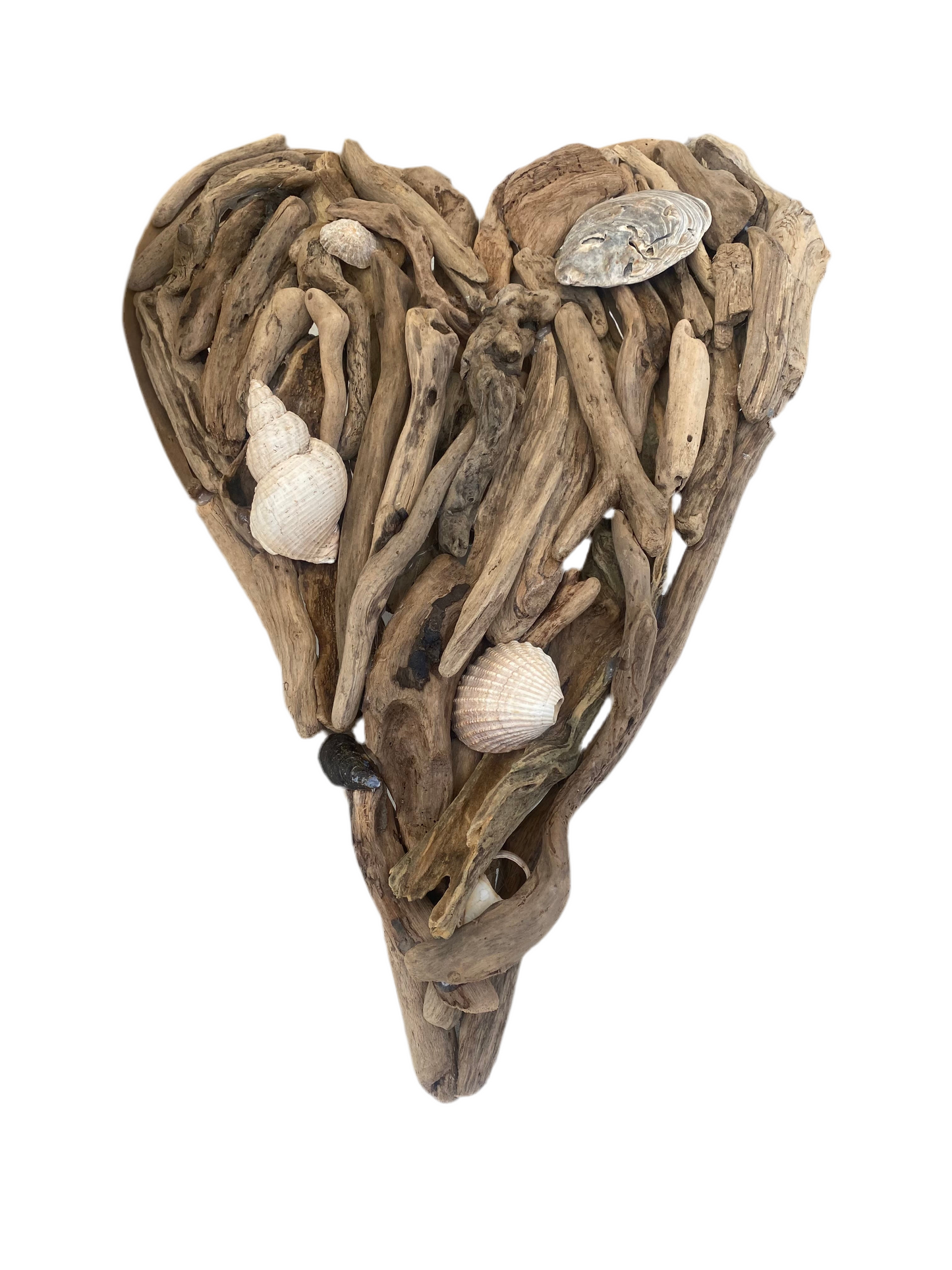 Driftwood Heart (Stretched)