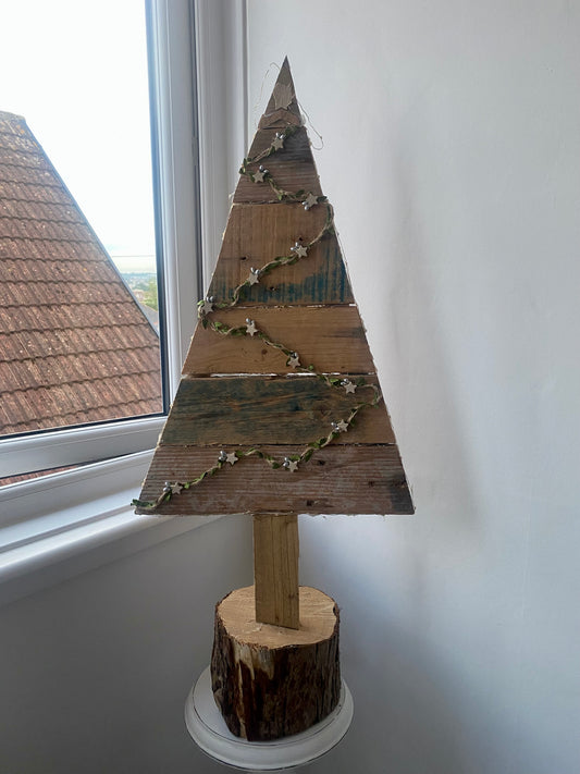 Driftwood Tree w/ Starry Detailing