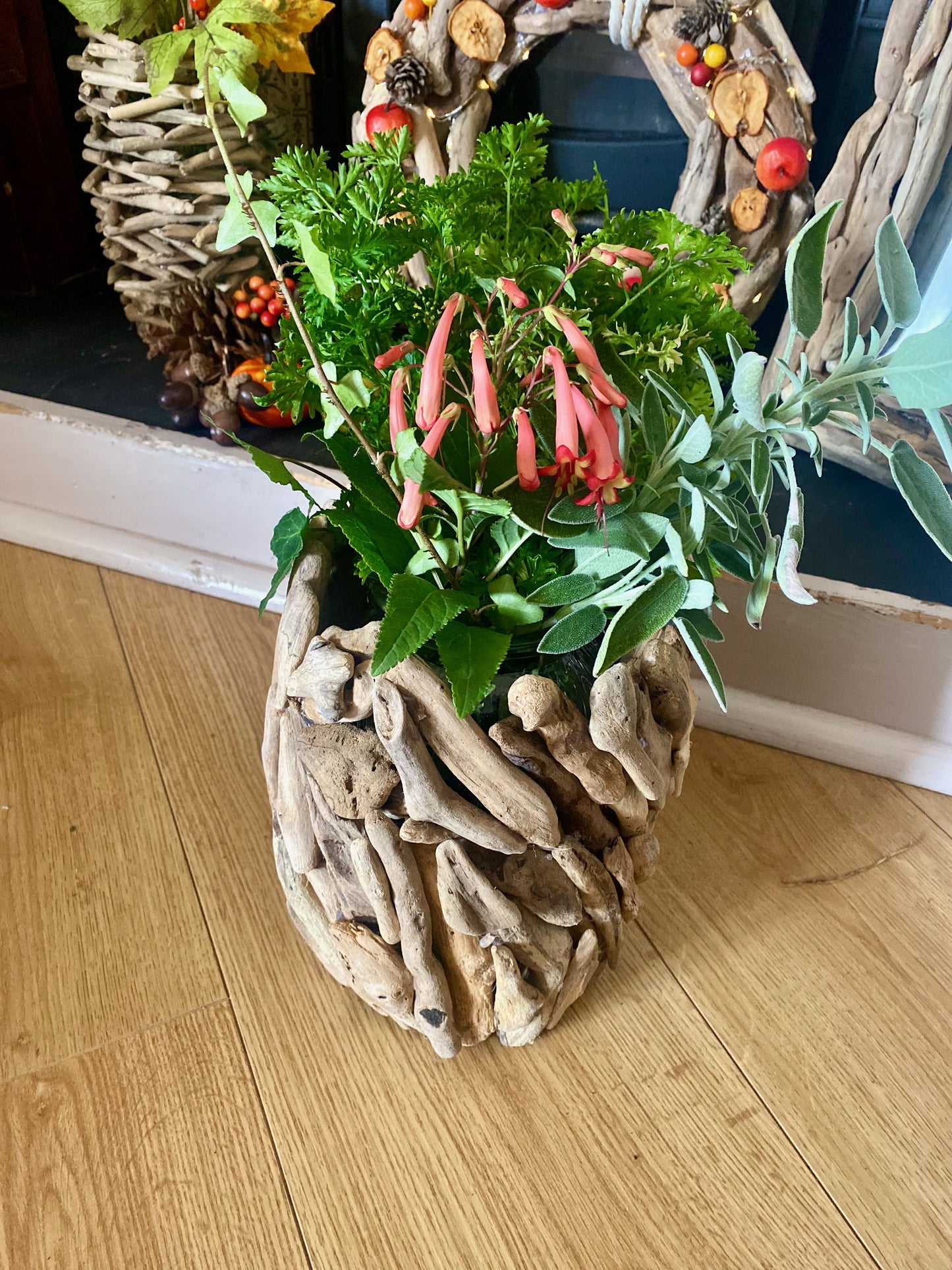 Driftwood vase 